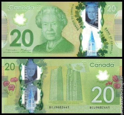 20 $CAD   Issue 2012